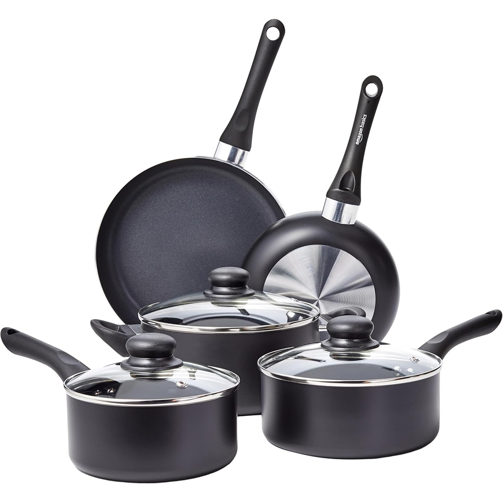 Basics Non Stick Kitchen Cookware Set